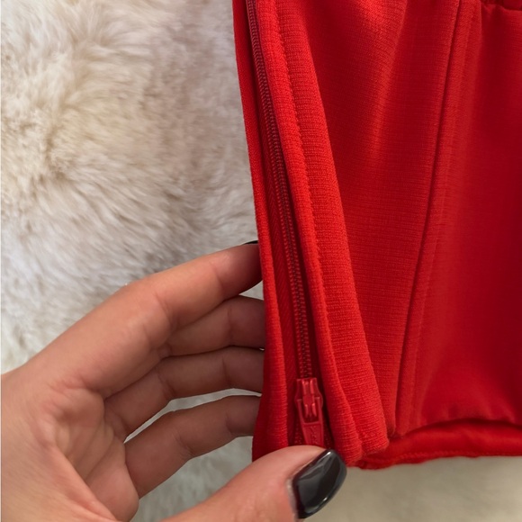 I.AM.GIA Red Ruffled Top - Picture 6 of 7